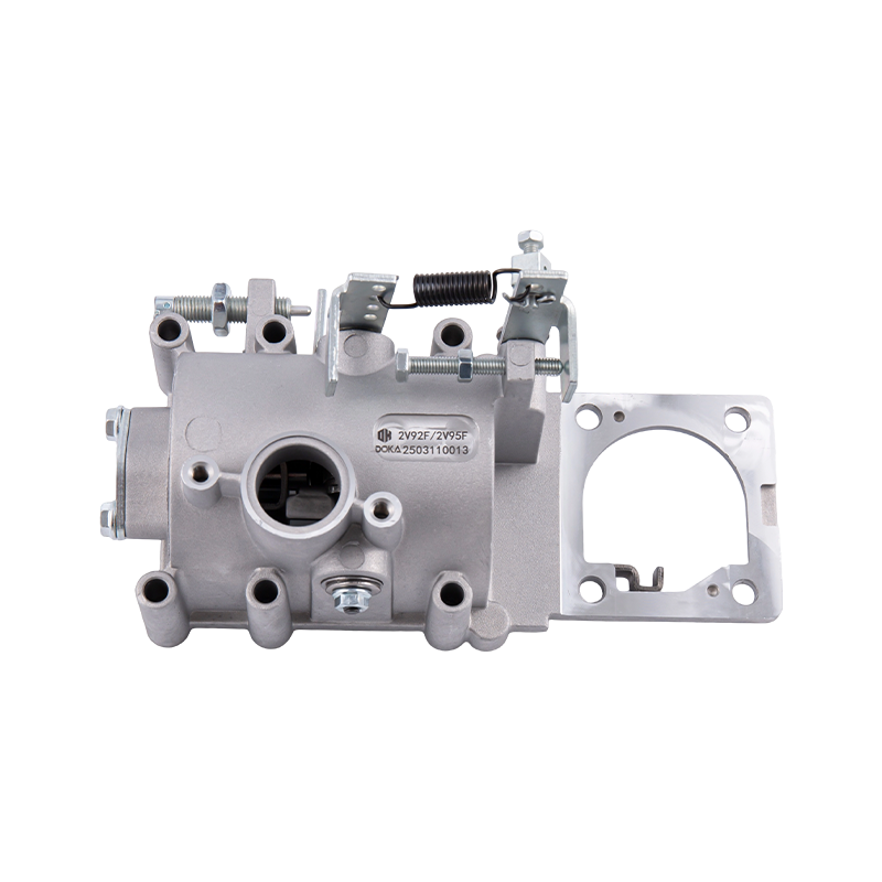 Brændstofindsprøjtningspumpe til 2V95F V-type tocylindret dieselmotor, inklusive hastighedsreguleringsmekanisme, rulleventillegeme, M12x1,5 olieudløbsled, velegnet til 2V92F/2V95F V-type dobbeltcylindrede luftkølede motorer